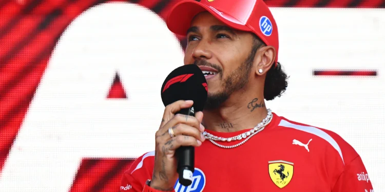 Lewis Hamilton concedes Ferrari ‘lacking a little bit’ during practice in Belgium