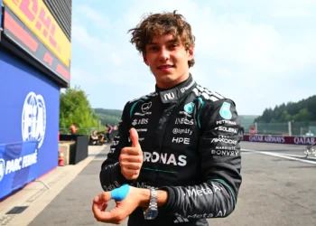 ‘It’s going to be fun tomorrow’ – Kimi Antonelli revels in hard-fought pole position for Belgian Grand Prix