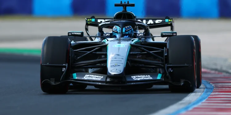 Mercedes provide update on George Russell’s Q3 stoppage in Hungary as they confirm power unit change for race day