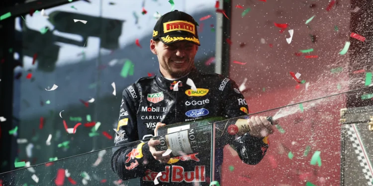 Max Verstappen buoyed by P2 finish in race of ‘survival’ as he relives bold pass on Lewis Hamilton