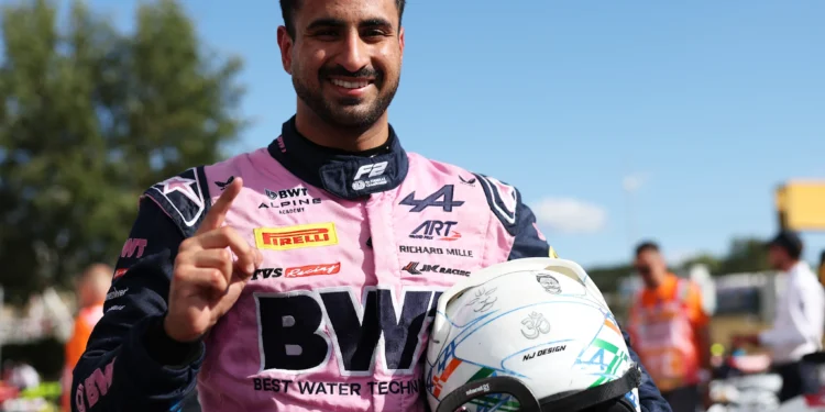 Kush Maini takes pole in Budapest with Rafael Camara on front row