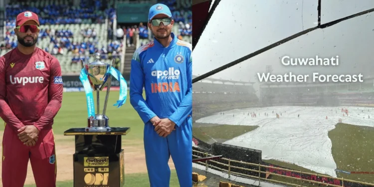 IND vs WI, 2nd ODI: Rain to play spoiler in Guwahati? Here’s the hourly weather forecast for today’s match