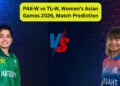 PAK-W vs TL-W, Women’s Asian Games 2026, 2nd Quarter-Final, Match Prediction: Who will win today’s game between Pakistan Women and Thailand Women?