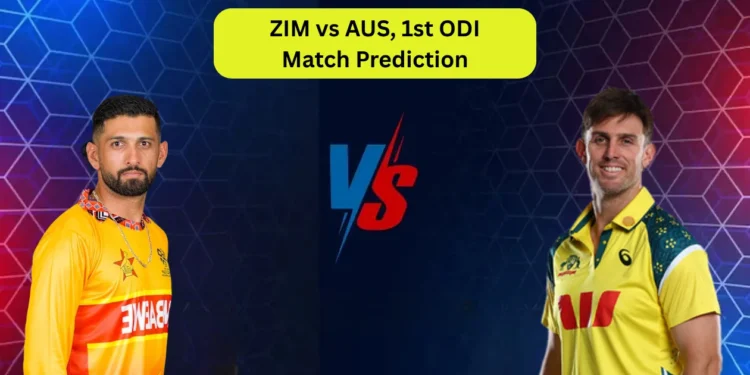 ZIM vs AUS, 1st ODI, Match Prediction: Who will win today’s game between Zimbabwe and Australia?