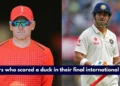 From Eoin Morgan to Gautam Gambhir: 10 famous batters who scored a duck in their final international innings