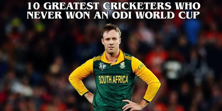 10 greatest cricketers who never won an ODI World Cup