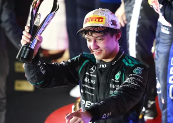 ‘Can I? Really?’ – Kimi Antonelli reacts as he gives himself first chance of sealing world title after Singapore podium