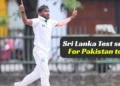 Eshan Malinga earns maiden Test call-up as Sri Lanka name squad for Pakistan tour