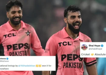 Fans erupt as Shadab Khan scripts a last-wicket thriller to guide Pakistan to victory over England in ODI Tri-Series