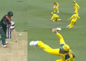 WATCH: Georgia Wareham plucks a splendid catch to dismiss Murshida Khatun in AUS vs BAN 3rd Women’s ODI