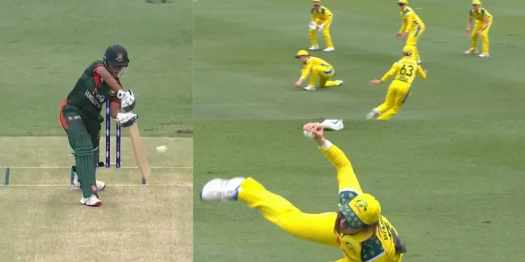 WATCH: Georgia Wareham plucks a splendid catch to dismiss Murshida Khatun in AUS vs BAN 3rd Women’s ODI