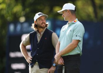 Justin Rose and Tommy Fleetwood given ‘bad times’ for slow play at BMW PGA Championship