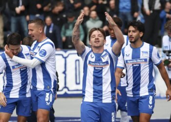 High-flying Hertha Berlin win again