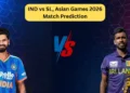 IND vs SL, Asian Games 2026, 2nd semi-final Match Prediction: Who will win today’s game between India and Sri Lanka?