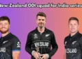 Finn Allen, Lockie Ferguson return as New Zealand name ODI squad for India series