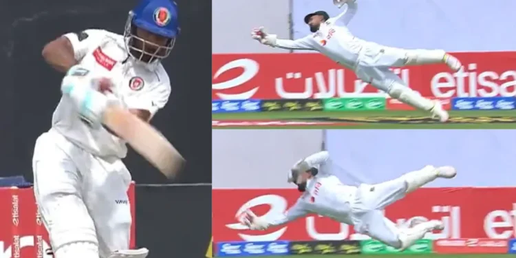 AFG vs BAN [WATCH]: Litton Das takes a stunning catch to dismiss Ikram Alikhil on Day 5 of one-off Test
