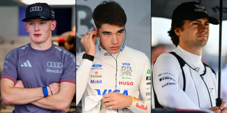 Which rookie drivers are getting FP1 outings at the Mexico City Grand Prix?