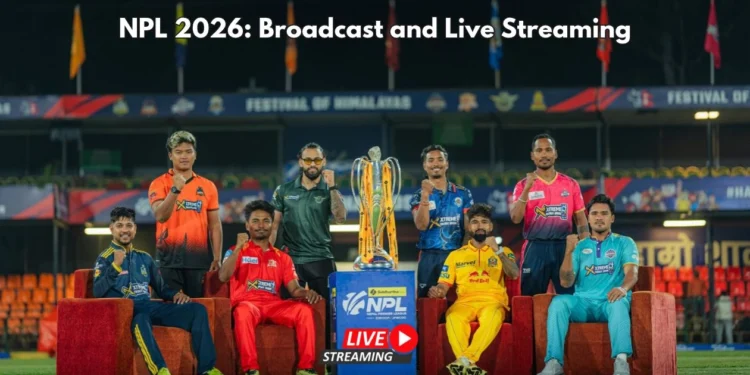 Nepal Premier League (NPL) 2026: Full Schedule, Squads, Match Timings, TV Broadcast and Live Streaming details