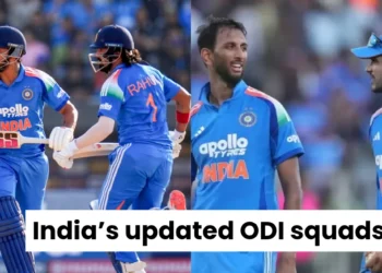 NZ vs IND 2026: India make few changes in their split ODI squads