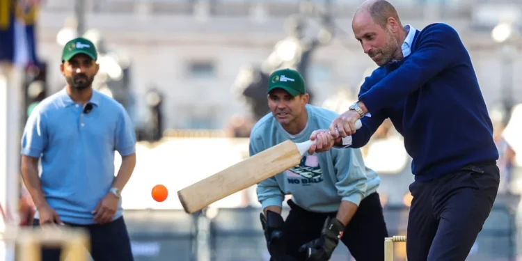 WATCH: Prince William takes to the cricket field with Ajinkya Rahane, Sourav Ganguly, Brian Lara, James Anderson and others