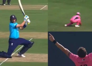 WATCH: Saim Ayub takes stunning low catch to dismiss Joe Root in PAK vs ENG ODI Tri-Series clash