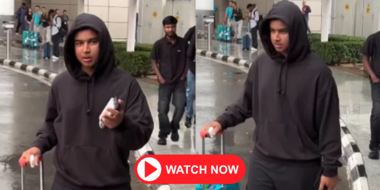 WATCH: Vaibhav Suryavanshi engages in fun banter at airport ahead of 5th T20I against West Indies
