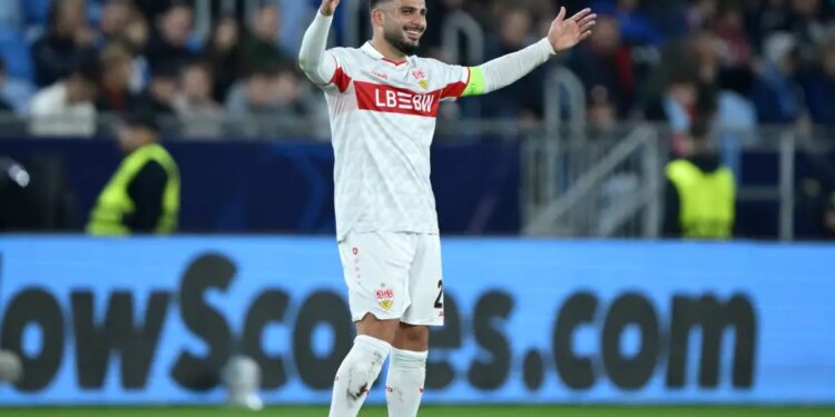 VfB Stuttgart’s Deniz Undav relieved to score his first goal of the season 